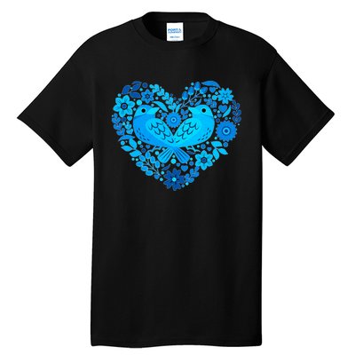 Secrets Blur Bird Heart Tall T-Shirt