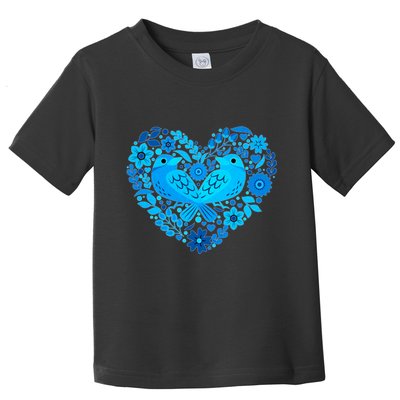 Secrets Blur Bird Heart Toddler T-Shirt