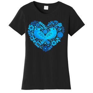 Secrets Blur Bird Heart Women's T-Shirt