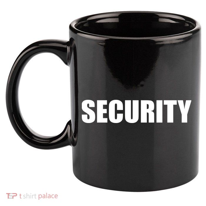SECURITY 11oz C Handle Ceramic Mug