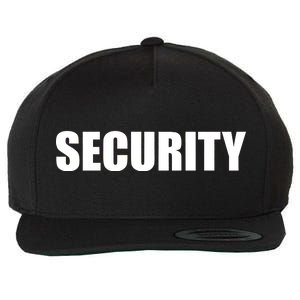 SECURITY Wool Snapback Cap