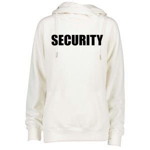 SECURITY Womens Funnel Neck Pullover Hood