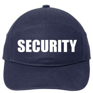 SECURITY 7-Panel Snapback Hat