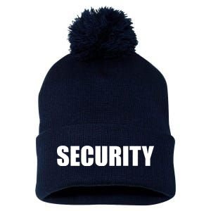 SECURITY Pom Pom 12in Knit Beanie