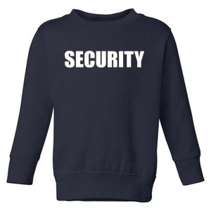 SECURITY Toddler Sweatshirt