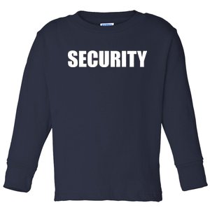 SECURITY Toddler Long Sleeve Shirt