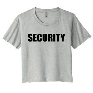 SECURITY Women's Crop Top Tee