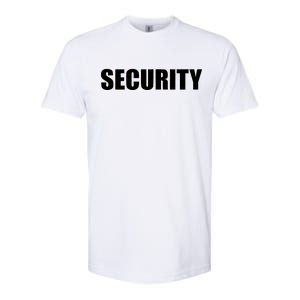 SECURITY Softstyle CVC T-Shirt