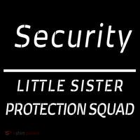 Security For My Little Sister Protection Squad 7-Panel Snapback Hat