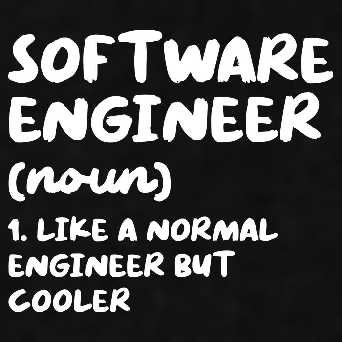 Software Engineer Definition Funny Engineering Ladies PosiCharge Tri-Blend Wicking Tank