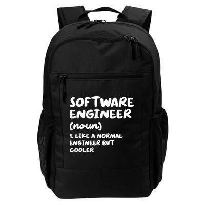 Software Engineer Definition Funny Engineering Backpack