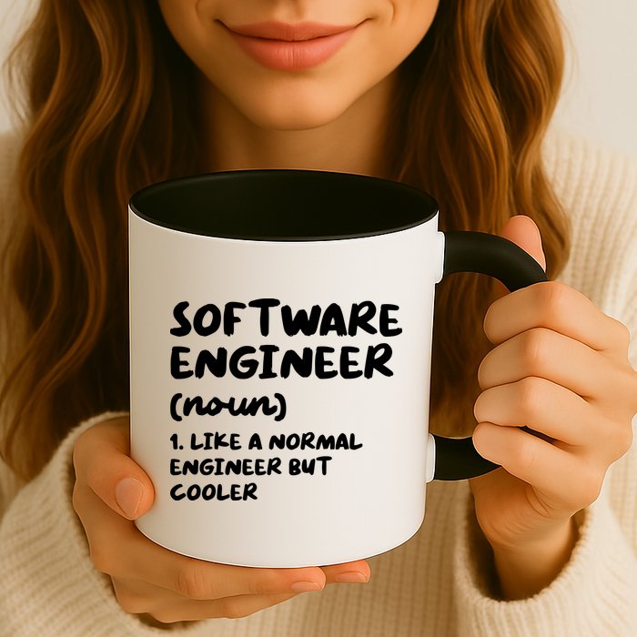 Software Engineer Definition Funny Engineering Mug