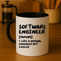 Software Engineer Definition Funny Engineering Mug