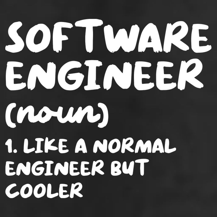 Software Engineer Definition Funny Engineering Trucker Hat