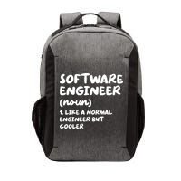 Software Engineer Definition Funny Engineering Vector Backpack