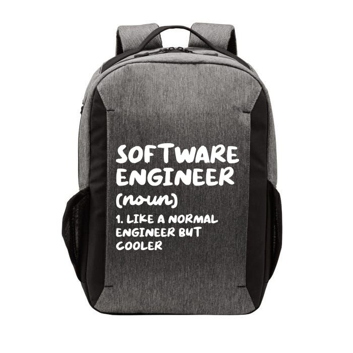 Software Engineer Definition Funny Engineering Vector Backpack