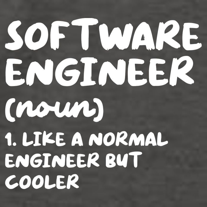 Software Engineer Definition Funny Engineering Vector Backpack
