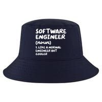Software Engineer Definition Funny Engineering Cool Comfort Performance Bucket Hat