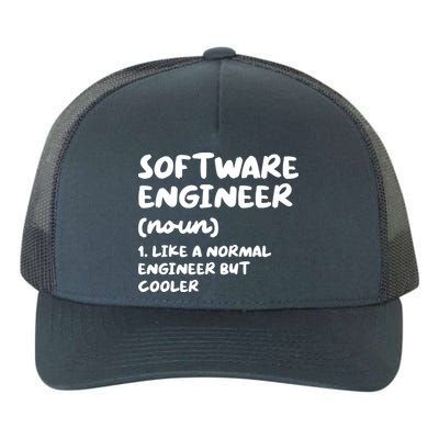 Software Engineer Definition Funny Engineering Yupoong Adult 5-Panel Trucker Hat