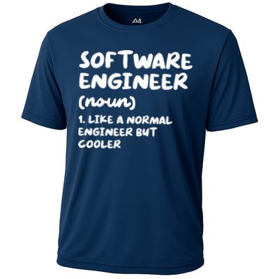 Software Engineer Definition Funny Engineering Performance Shirt
