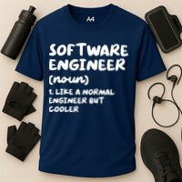 Software Engineer Definition Funny Engineering Performance Shirt