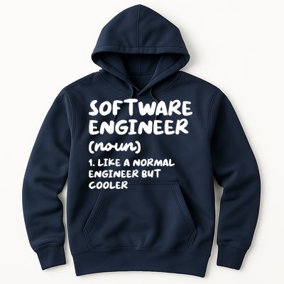 Software Engineer Definition Funny Engineering Hoodie