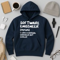 Software Engineer Definition Funny Engineering Hoodie