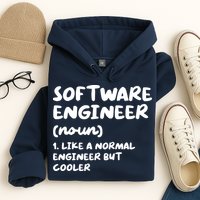 Software Engineer Definition Funny Engineering Hoodie