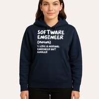 Software Engineer Definition Funny Engineering Hoodie
