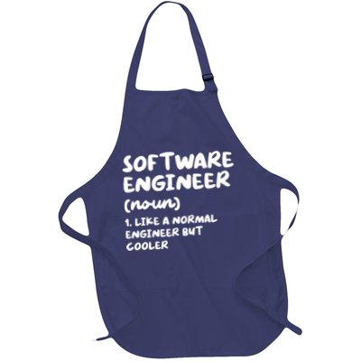 Software Engineer Definition Funny Engineering Apron