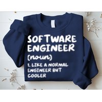 Software Engineer Definition Funny Engineering Sweatshirt