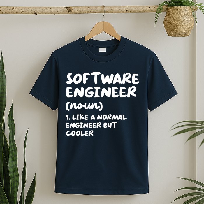 Software Engineer Definition Funny Engineering T-Shirt