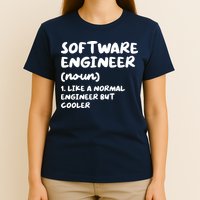 Software Engineer Definition Funny Engineering T-Shirt