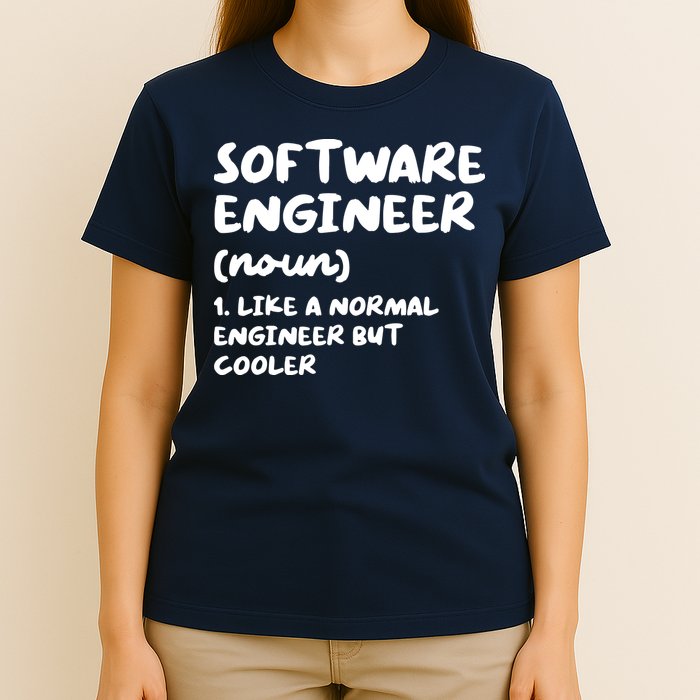 Software Engineer Definition Funny Engineering T-Shirt