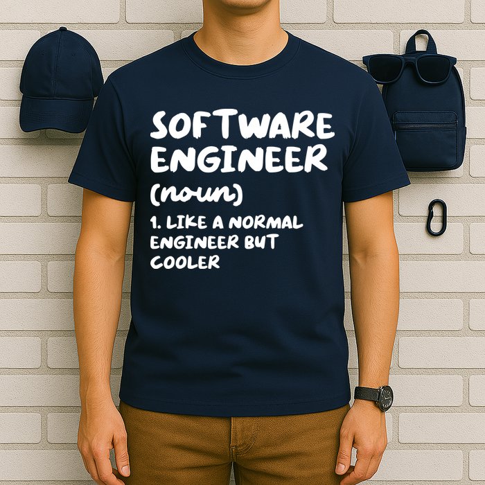Software Engineer Definition Funny Engineering T-Shirt