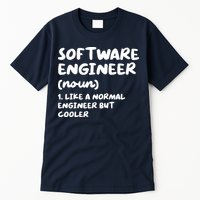 Software Engineer Definition Funny Engineering Tall T-Shirt