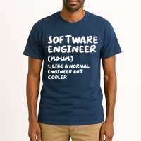 Software Engineer Definition Funny Engineering Tall T-Shirt