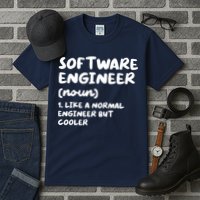 Software Engineer Definition Funny Engineering Tall T-Shirt