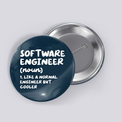 Software Engineer Definition Funny Engineering Button