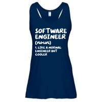 Software Engineer Definition Funny Engineering Ladies Essential Flowy Tank