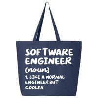 Software Engineer Definition Funny Engineering 25L Jumbo Tote