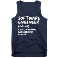 Software Engineer Definition Funny Engineering Tank Top
