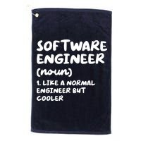 Software Engineer Definition Funny Engineering Golf Towel