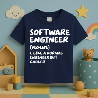 Software Engineer Definition Funny Engineering Toddler T-Shirt