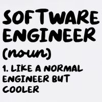 Software Engineer Definition Funny Engineering Garment-Dyed Sweatshirt