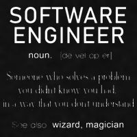 Software Engineer Definition Shirts Coder Definition Ladies PosiCharge Tri-Blend Wicking Tank