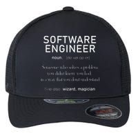 Software Engineer Definition Shirts Coder Definition Flexfit Unipanel Trucker Cap