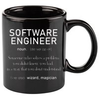 Software Engineer Definition Shirts Coder Definition 11oz C Handle Ceramic Mug
