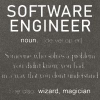 Software Engineer Definition Shirts Coder Definition Cotton Canvas Backpack