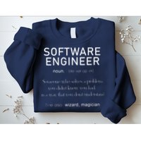 Software Engineer Definition Shirts Coder Definition Sweatshirt